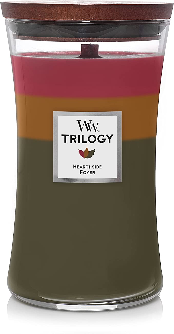 Ароматична свічка Woodwick Large Trilogy Hearthside 609 г